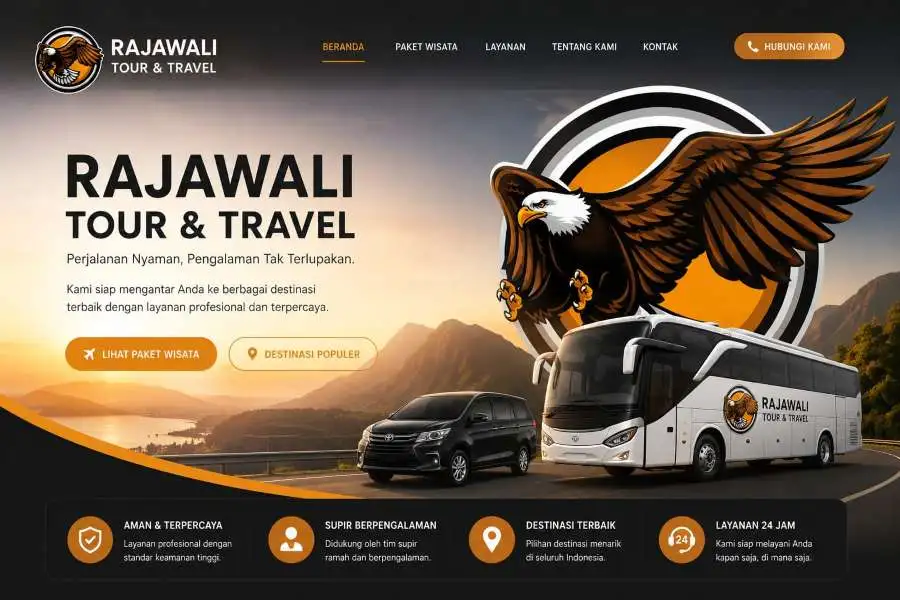Kami dari Rajawali Travel